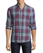 Plaid-print Flannel