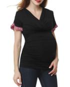 Maternity/nursing Gloria Colorblock