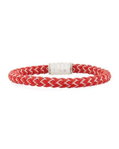 Bedeg Men's Nylon Cord Bracelet
