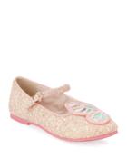 Butterfly Glittered Ballet Flats, Toddler/kids
