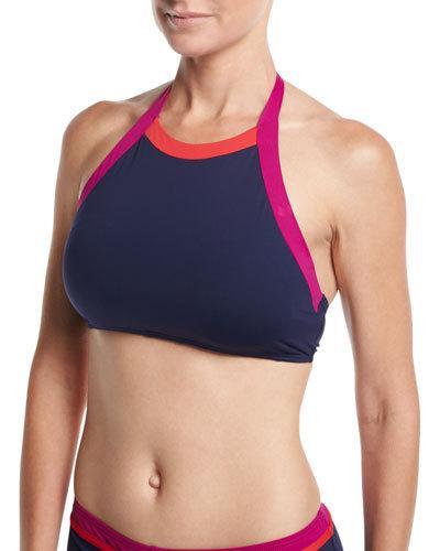 Colorblock High-neck