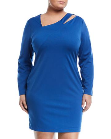 Cutout Sheath Dress,