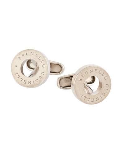 Logo-engraved Round Cuff