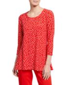 Small Scattershot Trapeze Top