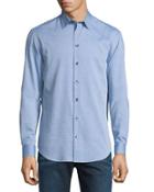 Diamond-print Long-sleeve Sport