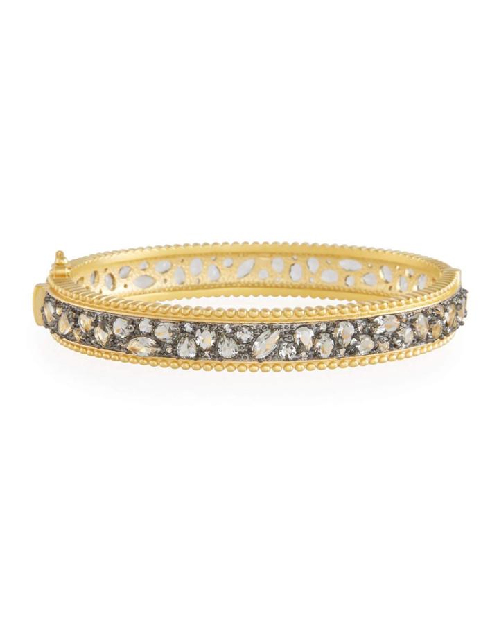 Rose Dor Textured Pebbled Bangle