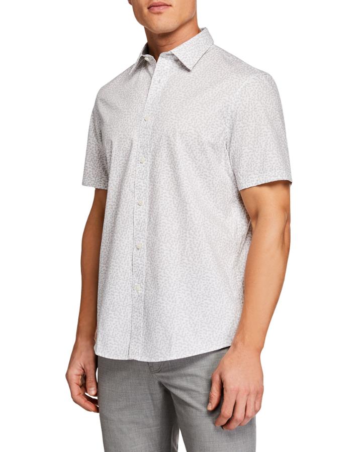 Men's Short-sleeve Mack Print