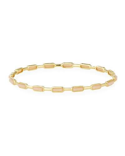 Rock Candy&reg; Gelato 18k 16-stone Peach Moonstone Bangle