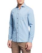 Men's Long-sleeve Denim