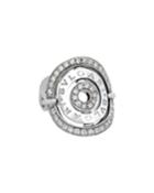 Estate 18k White Gold Diamond Astrale Ring,
