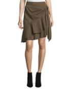 Anson Asymmetric Cotton Wrap