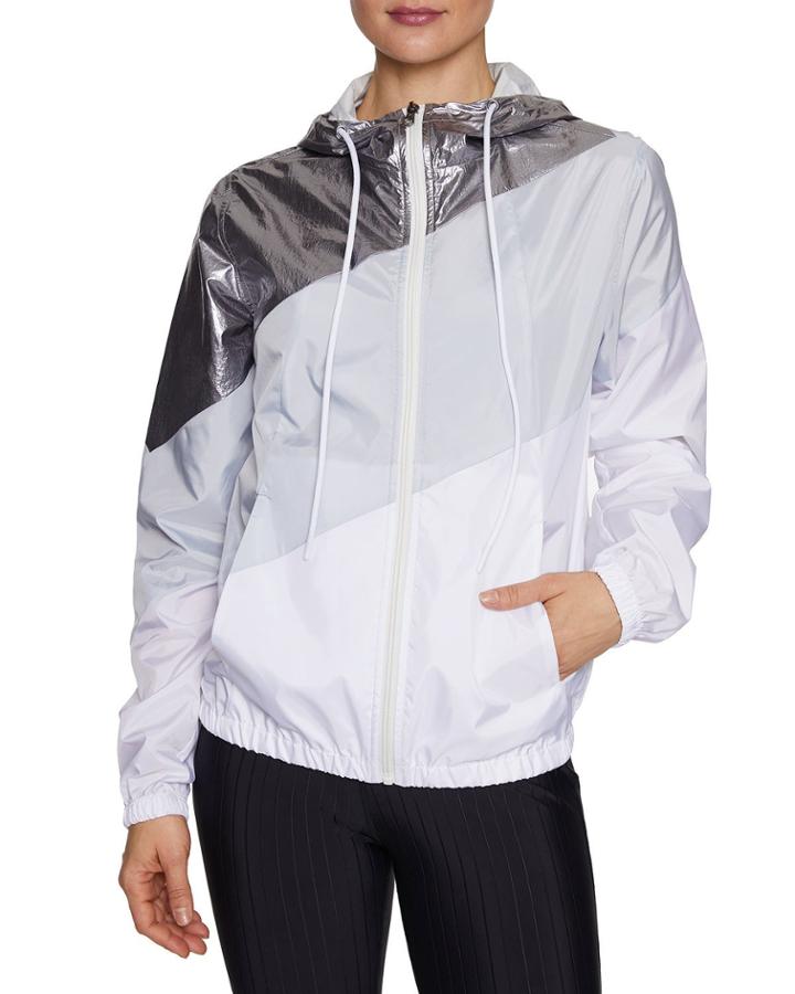 Asymmetrical Hooded Wind-resistant Jacket