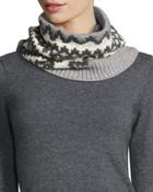Geometric Fair Isle Cashmere