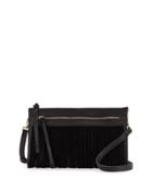 Faux-leather Crossbody Bag With