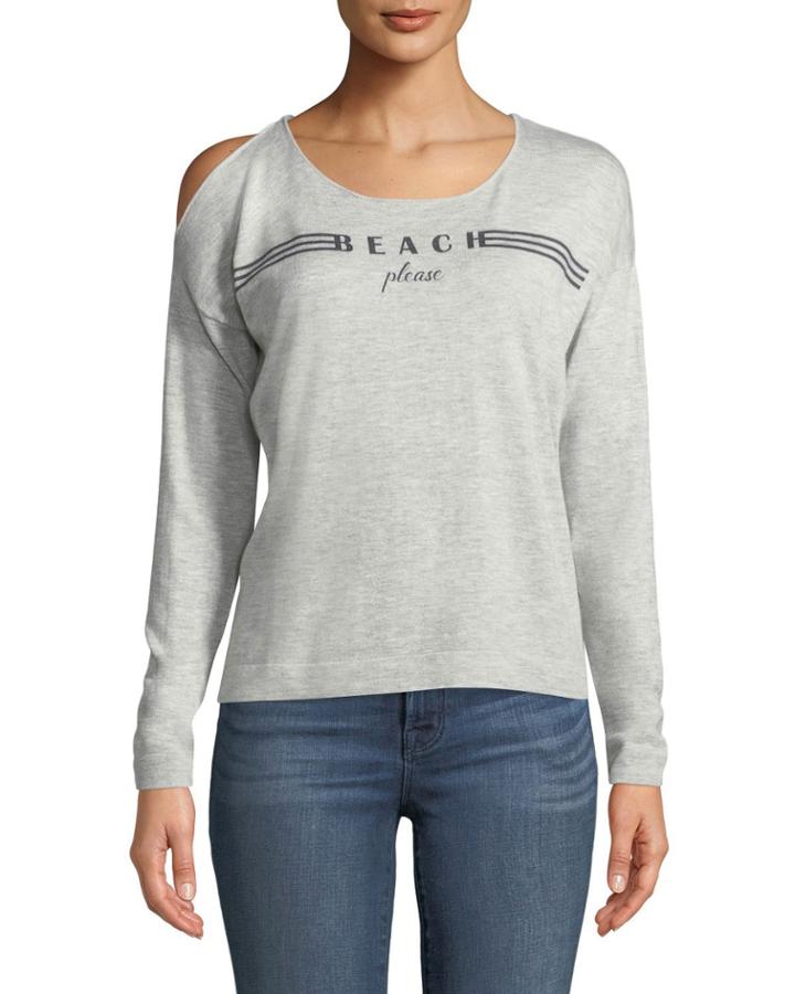 Beach Please Cutout-shoulder Lightweight