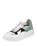Men's Infinity Leather/suede Low-top