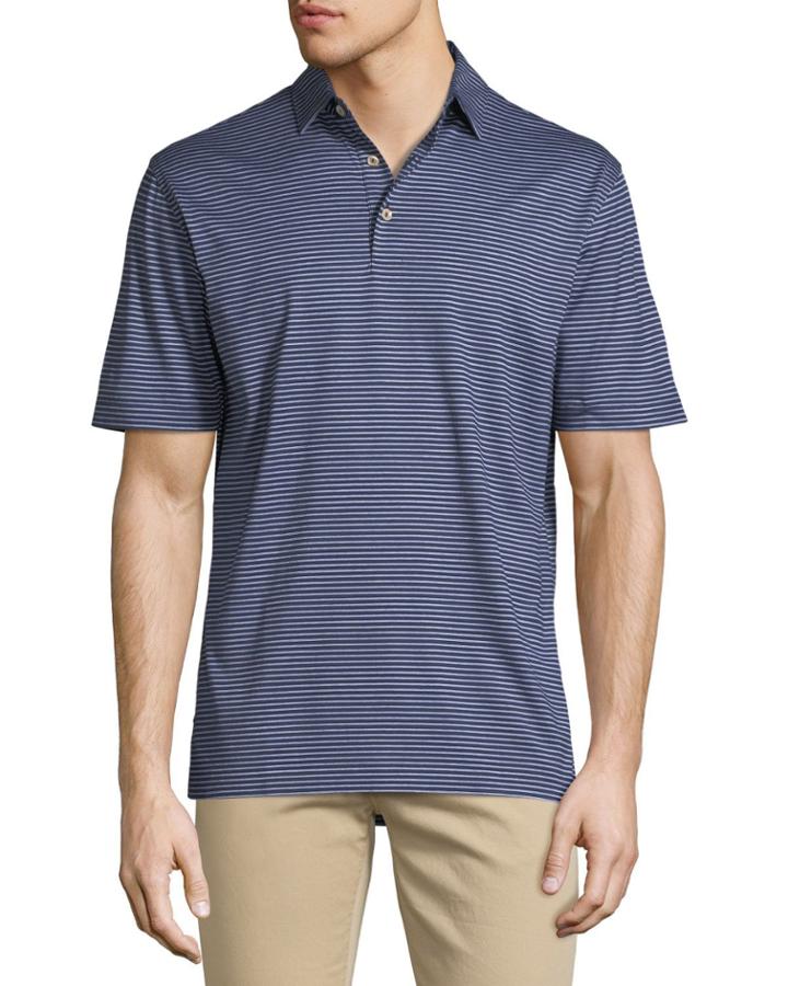 Men's Gardner Stripe Crown Ease Polo