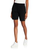Topstitched Cutoff Jogger