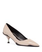Two-tone Kitten Heel