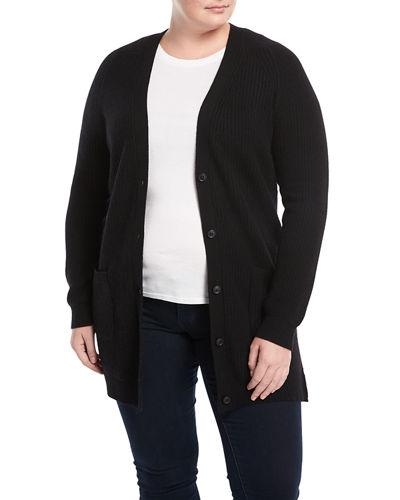 Cashmere Throw-on Cardigan,