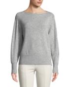 Lightweight Boat-neck Pullover