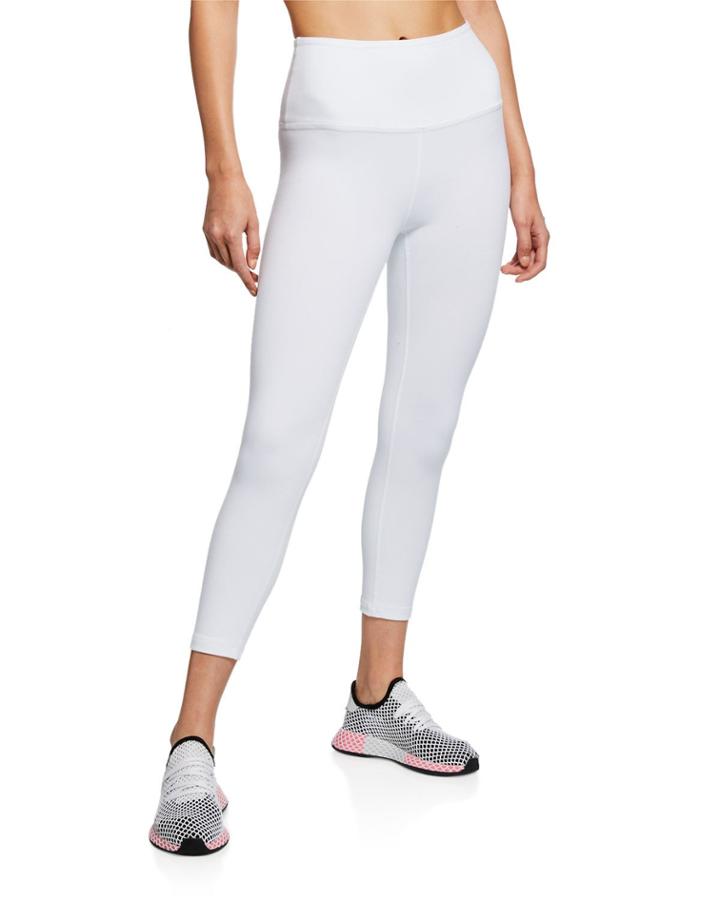 High-waist Capri