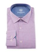 Men's Windowpane Cotton Dress