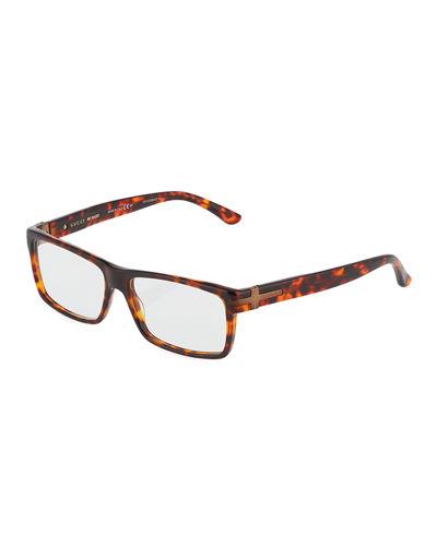 Rectangle Plastic Fashion Glasses