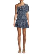 Ezri Off-the-shoulder Printed