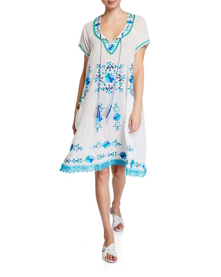 Sao Paulo Heaven Embroidered Dress