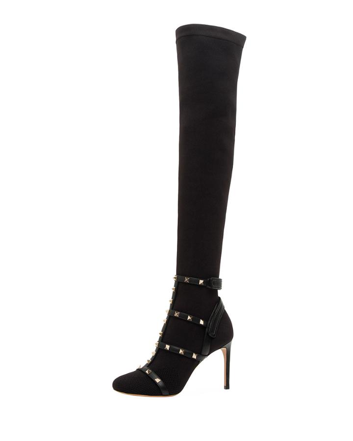 Rockstud Bodytech Over-the-knee Boot