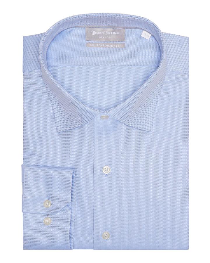 Men's Contemporary-fit Dobby Dress