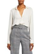 Clyde Silk Asymmetrical