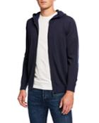 Men's Wool-blend Hooded Jacket