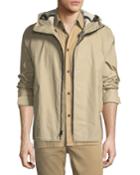 Men's Tactic Hooded Zip-up Jacket