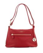 Alida Small Leather Hobo Bag
