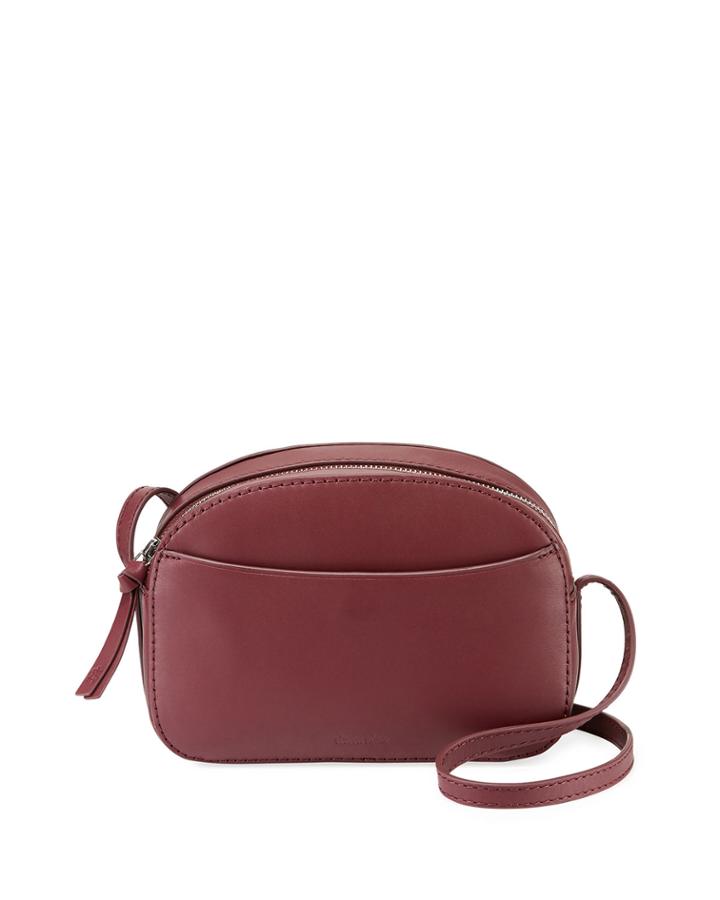 Darby Calf Leather Crossbody Camera Bag