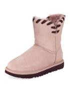 Aidah Stitched Flat Booties