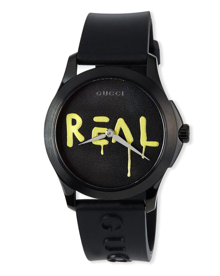 38mm Ghost G-timeless Watch W/ Rubber