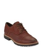 Men's Nathan Leather Cap-toe Oxfords