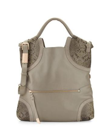 Cerberus City Fold-over Tote Bag, Safari