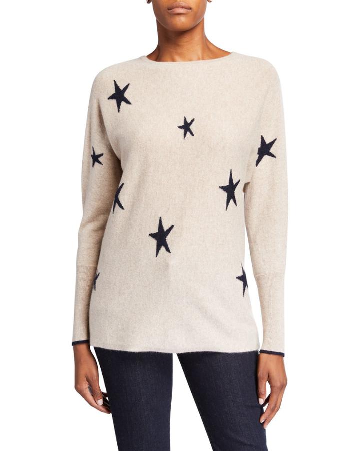 Cashmere Stars Dolman Pullover