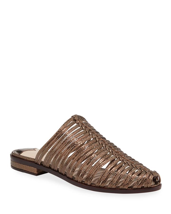 Gloria Leather Caged