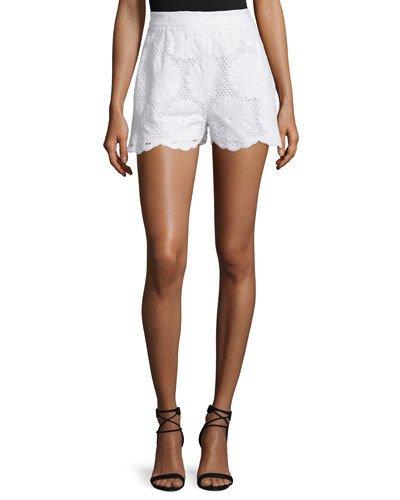High-waist Sunflower-lace