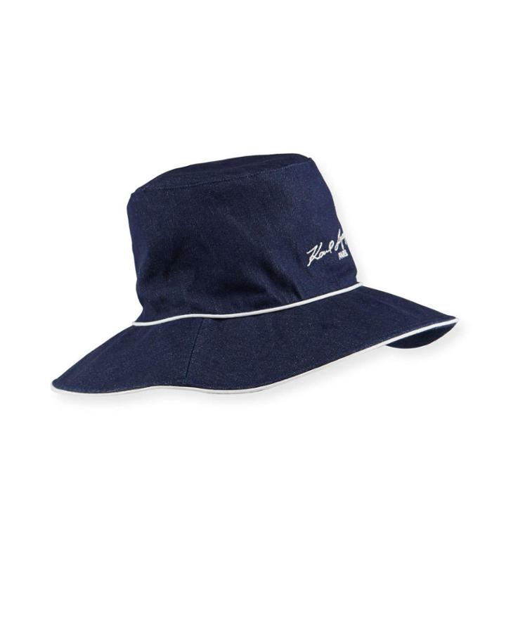 Denim Bucket Cap