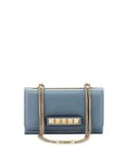 Rockstud-handle Leather