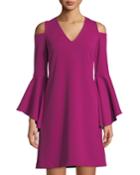 V-neck Cold Shoulder