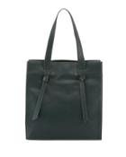 Aria Faux-leather Shopper Tote Bag