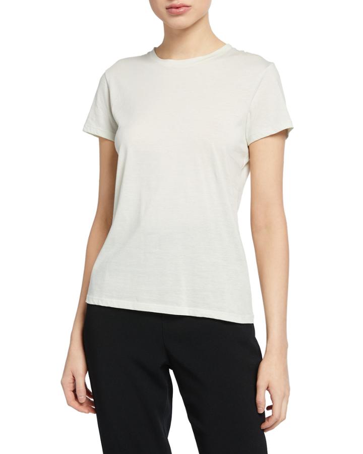 Essential Crewneck Short-sleeve Cotton Tee