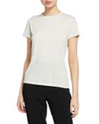 Essential Crewneck Short-sleeve Cotton Tee